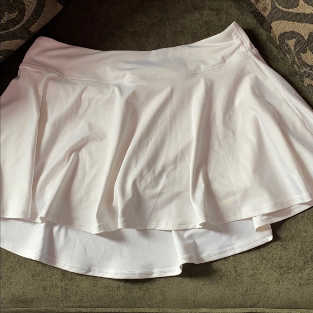 Nike White Tennis Skirt